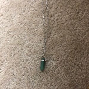 super cute teal necklace!